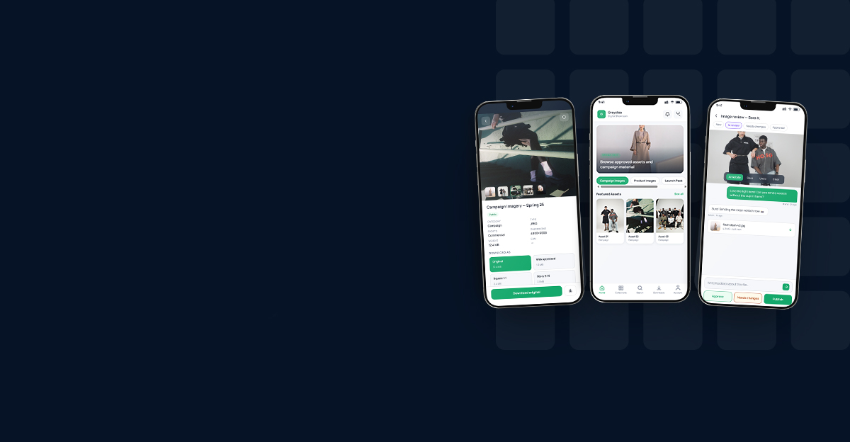 Workflows across showroom, workspace and mobile